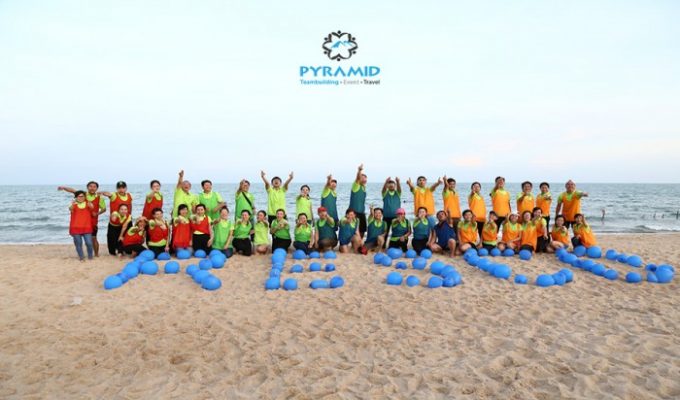 Hội Trại Truyền Thống Resco 2016 39 pyramid-teambuilding