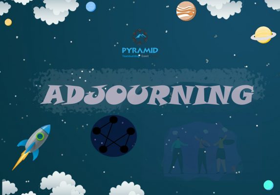 adjourning - pyramid teambuilding