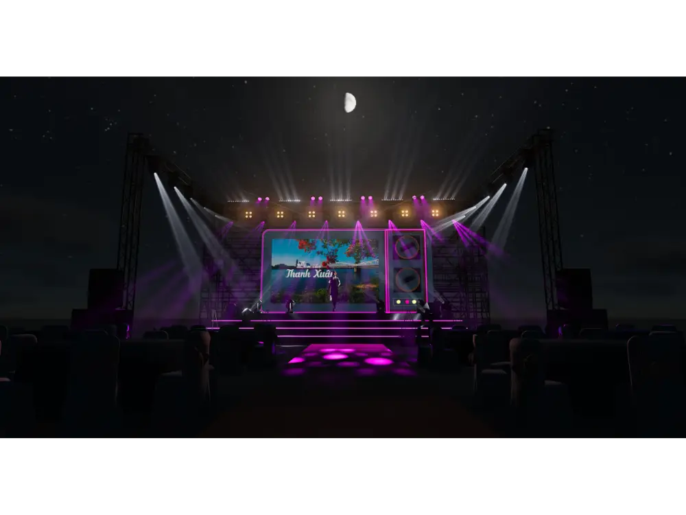 sân khấu 3d