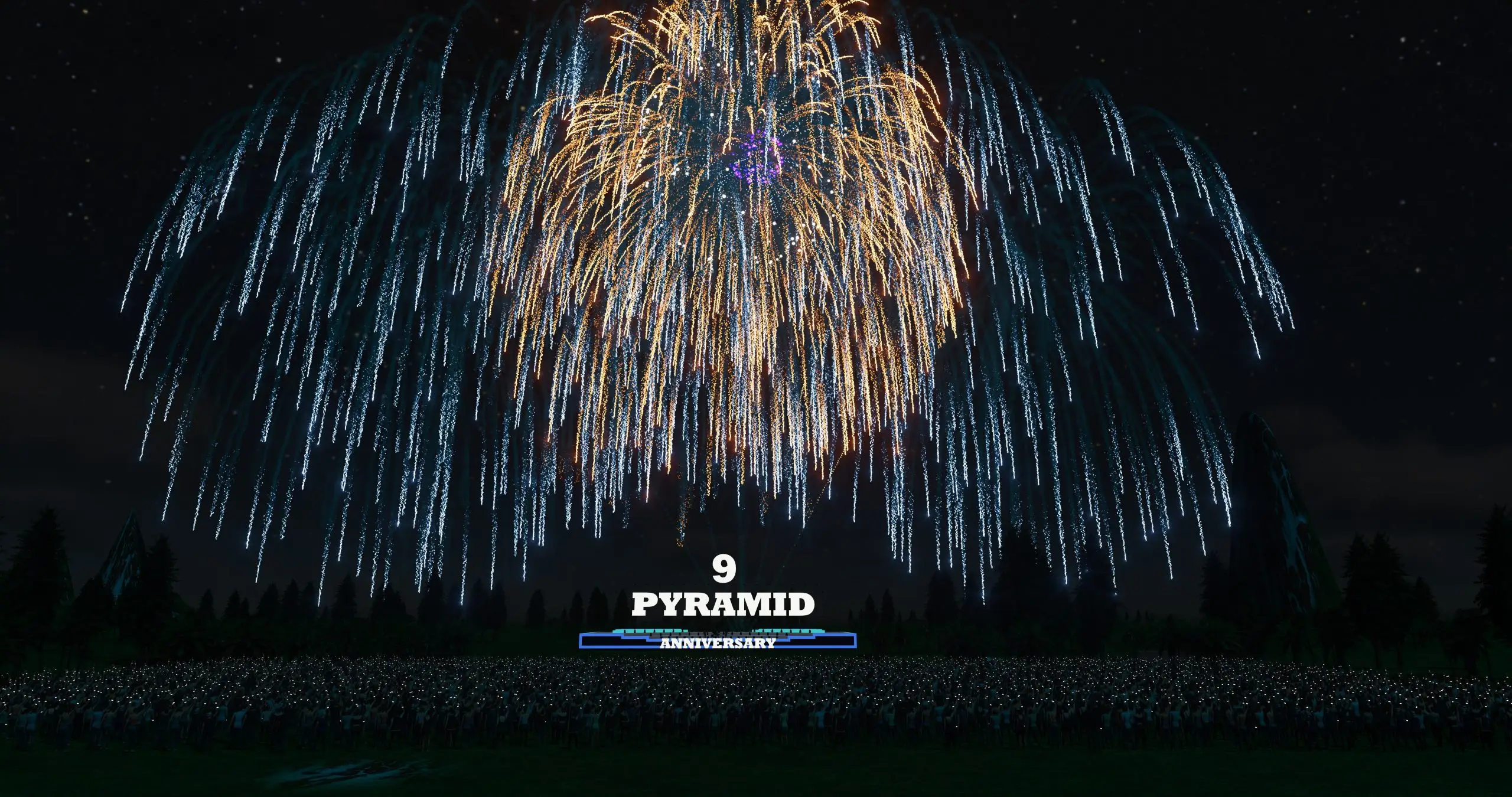happy birthday pyramid